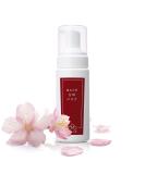 Japanese Facial Foam Wash - Hydrate & Smooth with Cherry Blossom Vitamin C AHA | Paraben & Cruelty Free (5.07 fl oz - Buy Online on GoSupps.com