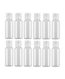 12PCS 30ml/1oz/ Empty Clear Plastic Sample Bottle Travel Container Jar Pot Vial with Flip Lid Perfect for Makeup Emollient Water Shower Gel Emulsion Liquid Comestic Containers (30ml/1oz) - Buy Online on GoSupps.com