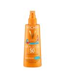 Vichy Children Sunscreen Capital 200 ml | Buy Worldwide - SPF Protection for Kids - Buy Online on GoSupps.com