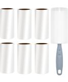 Extra Sticky Lint Roller - 6 Rolls with 60 Sheets Each | Effective Animal Hair Remover for Clothes Sofas & Carpets - Buy Online on GoSupps.com