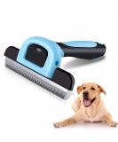 DDSHUN Professional Pet Grooming Brush Tool for Dogs, Cats, and Horses - Blue - Buy Online on GoSupps.com