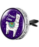 Wild Essentials No Drama Llama Aromatherapy Car Air Freshener | Essential Oil Vent Diffuser with Clip & 8 Color Refills - International Shipping Available - Buy Online on GoSupps.com