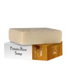 Buy TNW Handmade Potato Rice Soap - Natural Tanning & Pigmentation Solution for Oily Skin | Sulphate & Paraben Free - 100g - Buy Online on GoSupps.com