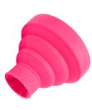 Best Diffuser Hair Dryer for Curly Hair | Universal Collapsible Silicone Attachment | Portable & Foldable - Hair Hunger (Pink) - Buy Online on GoSupps.com