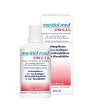 Meridol Med CHX 0.2% Antibacterial Mouthwash - Combat Oral Inflammation | Mild Taste 300ml Solution - Ship Internationally - Buy Online on GoSupps.com