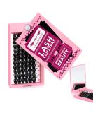 Pro Individual Eyelashes - 72 PCs Cluster Lashes with Rotating Mirror | DIY Eyelash Extensions | Into You-01 D-10-16 Mix - Buy Online on GoSupps.com