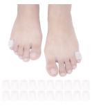 JKcare Pinky Toe Sleeves - 20 Pack Gel Corn Cushion Pads for Toe Protectors | Reduce Friction & Blister Corn Nail Issues - Small Size - Buy Online on GoSupps.com