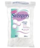 Swisspers Cotton Balls 200 Count (Pack of 2) - Premium Quality & Softness - Buy Online on GoSupps.com