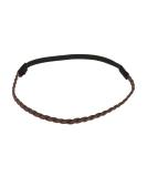 Brown women's hair band - Suede simple and single -colored braided hair band velvet aspect - unit size thin headband - wedding vintage headband - original look boho hippie - Buy Online on GoSupps.com