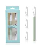 Dermaplaning Tool for Women Face Exfoliation, Durable Eyebrow Razors with 4 Replaceable Blades, Face Razors for Women Peach Fuzz and Dead Skin, Green - Buy Online on GoSupps.com