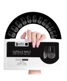 Beautilux 552 PCS Short Square Nail Tips - Transparent Gel Nails 12 Sizes Soft Full Cover for Home & Professional Manicure - Buy Online on GoSupps.com