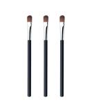 3Pcs Eyeshadow Brush Set - Soft Synthetic Hairs for Blending Foundation, Concealer, Eyebrow, Eyeliner - Makeup Applicator Kit - Buy Online on GoSupps.com