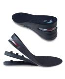 Height Increase Shoe Insoles with Air Cushion - 3 Layers (2.5" Lift) for Men s Size 7-11 | Boost Your Height Comfortably - Buy Online on GoSupps.com
