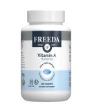 Freeda Kosher Vitamin A Palmitate 15,000 IU - Supports Eye, Vision, and Immune Health - 250 Tablets - Buy Online on GoSupps.com