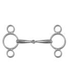 WALDHAUSEN 3-Ring Bridle - 12.5 cm Solid Width | International Shipping Available - Buy Online on GoSupps.com