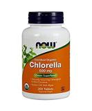 500mg Chlorella Tablets - Natural Detox and Immune Support - 200 Count - Buy Online on GoSupps.com