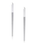 2PC 8 Diamond Dust Nail File Set - Premium Stainless Steel Nail Dresser - 9 Inch for Professional Manicure - Fast International Shipping - Buy Online on GoSupps.com