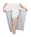 Unisex Side Zipper Patient Pants | Soft Cotton Tear Away Clothing for Home Care & Surgery | Gray X-Large - Buy Online on GoSupps.com