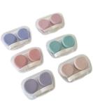 Buy TSLRSA 6-Piece Portable Contact Lens Container Set | Travel & Home Use | Mini Lens Cases with L & R Caps | Tweezers | 6 Colors Available - Buy Online on GoSupps.com