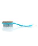LUOEM Exfoliating Foot Brush with Plastic Handle - Random Color | Effective Scrub for Smooth Feet | Ideal for Home Spa & Pedicure - Buy Online on GoSupps.com