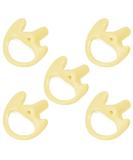 TWAYRDIO Medium Right Ear Earmold - Replacement Earbud Earplug for Walkie Talkie 5 Pack | Acoustic Coil Tube Audio Kits - Buy Online on GoSupps.com