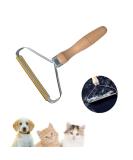 Portable Lint Remover Non-Damaging Pet Hair Cleaner & Clothes Fuzz Shaver for Rugs Couch and Furniture - Reusable Brown Carpet Scraper - Buy Online on GoSupps.com