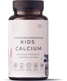 Verem Palak Kids Calcium with Vitamin D3, K2 & Magnesium | 60 No Sugar Chewables - Buy Online on GoSupps.com
