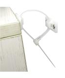 Loghot 6 Sets Nylon Anti-Tip Furniture Anchor Straps White Attach Furniture to Wall Keeping Baby Pet Safety from Falling Furniture - Buy Online on GoSupps.com
