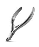 FVION Precision Cuticle Clippers - Stainless Steel Cuticle Remover and Nail Nipper (4mm Jaw) - Professional Manicure Tool in Silver - Buy Online on GoSupps.com