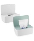 2 pieces of wet wipes box baby toilet paper storage box can for damp toilet paper handkerchief holder plastic wet wipes donor towel box napkin box - Buy Online on GoSupps.com