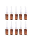 Beavorty 10-Pack Refillable Plastic Spray Bottles for Nasal Spray & Travel | Fine Fog Hairspray Containers - Durable & Portable - Buy Online on GoSupps.com