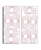 Impact Labels for Golf Clubs - 125 Woods & 125 Irons - 1 Pack - Buy Online on GoSupps.com