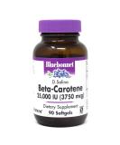 Bluebonnet Natural Beta-Carotene 25000 IU - 90 Softgels | Premium Antioxidant Supplement - Buy Online on GoSupps.com