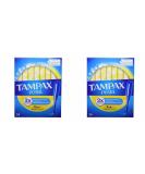 Tampax Pearl Regular Tampons with Applicator - 24 Pieces (Pack of 2) | Comfortable & Reliable Protection - International Shipping Available - Buy Online on GoSupps.com