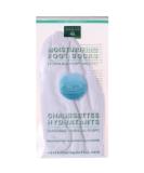 Earth Therapeutics Moisturizing Foot Socks - White (1 Pair) - Buy Online on GoSupps.com