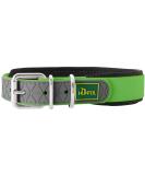 HUNTER Convenience Comfort Dog Collar - Neoprene & Plastic - Apple Green 40 S | International Shipping Available - Buy Online on GoSupps.com