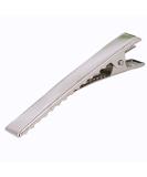 100 Pcs 3.1 Inch Silver DIY Hair Clips - Metal Alligator Clips for Hair Styling & Crafts - Buy Online on GoSupps.com