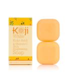 Koji White Kojic Acid & Vitamin C Skin Brightening Soap - 2 Bars, 2.82 oz - For Smooth Complexion - Face & Body - Cruelty Free - Buy Online on GoSupps.com