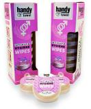 Feminine Wet Wipes - PH Balanced, Scented, Pack of 20 Pods, Alcohol-Free, Travel Size - Buy Online on GoSupps.com