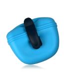 Rumyve Silicone Dog Therapy Bag Clip Dog Training Bag Portable Dog Therapy Bag Pocket Treat Handling Food Clip to Take The Dog Away(Blue) - Buy Online on GoSupps.com