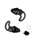 Macrohu Soft Silicone Earplugs for Sleep - Noise Reduction Hearing Protection for Light Sleepers Travel & Work - Buy Online on GoSupps.com