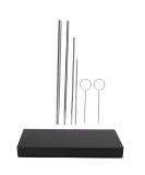 HEEPDD Snake Probe Tool 6 Pcs Snake Probe Kit Stainless Steel Round Head Anti Allergy Reptiles Snake Sexing Probe - Buy Online on GoSupps.com