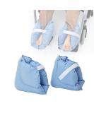 Foot Pillow Heel Cushions Protectors for Pressure Sore & Ulcer Relief - One Pair - Buy Online on GoSupps.com