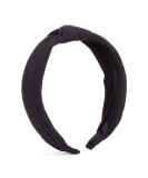 Wide Knot Turban Headband for Women - Elastic Hair Band in Black - Buy Online on GoSupps.com