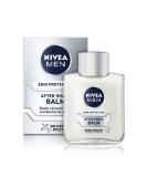 Nivea Men Silver Protect After Shave Balm 100ml - Soothing & Hydrating Post-Shave Care | Fast International Shipping - Buy Online on GoSupps.com