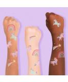 Enchanting Unicorns Variety Set - 25 Kids Flash Tattoos | Metallic & Glitter | Unicorn Party Favors - Buy Online on GoSupps.com