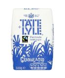 Tate & Lyle Fairtrade Granulated Sugar 500g - Premium Quality Sweetener - Buy Online on GoSupps.com