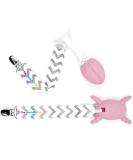 Teething Egg Pink Bundle - Baby Registry Essential - Infant Toys for 0-18 Months - Buy Online on GoSupps.com