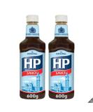 HP Brown Sauce- Low in Fat - No Artificial Colours Flavours or Preservatives - Suitable for Vegetarians - 2 x 600g - Buy Online on GoSupps.com
