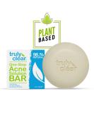Truly Clear Acne Bar: Alcohol-Free Face & Body Cleanser with Hyaluronic Acid - Non-Drying Acne Treatment for Face, Chest, Butt, and Back - Buy Online on GoSupps.com